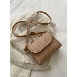 StyleCast Women Textured Baguette Sling Bag-picture-28