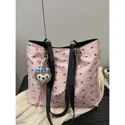 StyleCast Women Textured Structured Embellished Shoulder Bag-picture-40