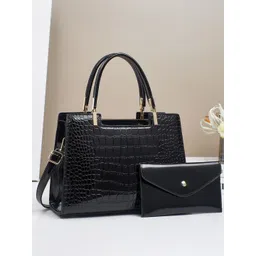 StyleCast Women Textured Structured Handheld Bag-picture-31