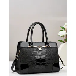 StyleCast Women Textured Structured Handheld Bag-picture-35