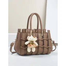 StyleCast Women Textured Structured Shoulder Bag-image-5