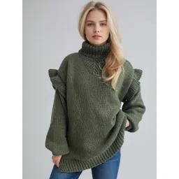 StyleCast Women Turtle Neck Long Sleeves Pullover-picture-22