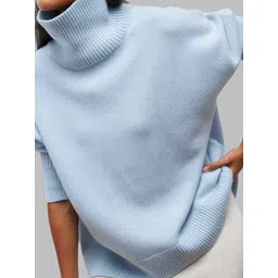 StyleCast Women Turtle Neck Long Sleeves Pullover image 2