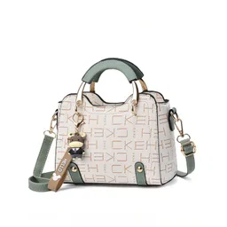 StyleCast Women Typography Printed Structured Handheld Bag-picture-34