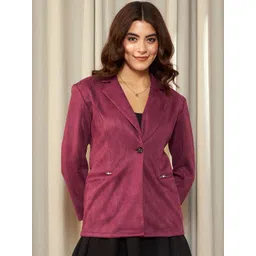 stylecast x kassually Women Solid Single Breasted Casual Blazer-picture-12