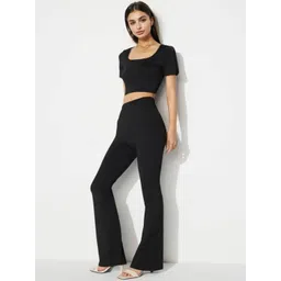 Stylecast X Kotty Square Neck Crop Top With Trousers-picture-19