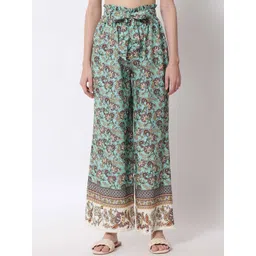 Stylecast X Kotty Women Floral Printed High-Rise Trousers-picture-19