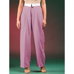 Stylecast X Kotty Women Relaxed Pleated Trousers-picture-17