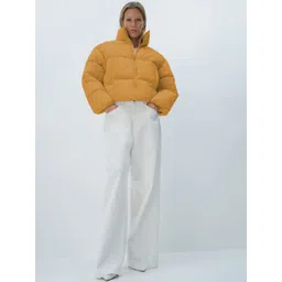 Stylecast X Kotty Women Solid Crop Insulator Puffer Jacket-picture-23