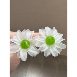 StyleCast x Revolte Artificial Stones Studded Floral Shape Studs-picture-34