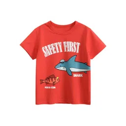 StyleCast x Revolte Boys Graphic Printed Round Neck Short Sleeves Cotton T-shirt-picture-43