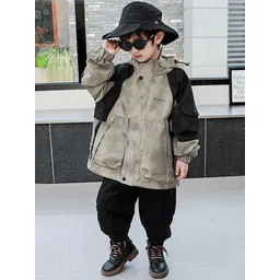 StyleCast x Revolte Boys Longline Outdoor Open Front Jacket-picture-10