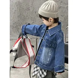 StyleCast x Revolte Boys Longline Outdoor Open Front Jacket image 2