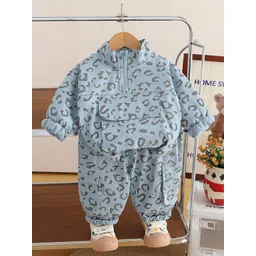 StyleCast x Revolte Boys Printed Coat with Trousers-picture-45