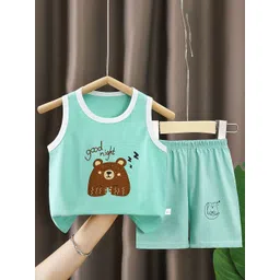 StyleCast x Revolte Boys Printed Pure Cotton T-shirt With Shorts-picture-20