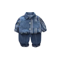 StyleCast x Revolte Boys Printed Shirt with Trousers-picture-10