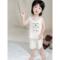 StyleCast x Revolte Boys Printed Sleeveless T-Shirt With Shorts-picture-57