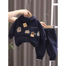 StyleCast x Revolte Boys Printed Sweatshirt and Trousers Clothing Set-picture-28