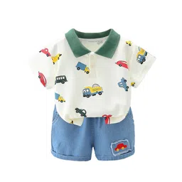 StyleCast x Revolte Boys Printed T-shirt with Shorts-picture-57