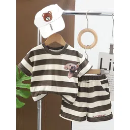 StyleCast x Revolte Boys Pure Cotton Printed T-shirt With Shorts-picture-12