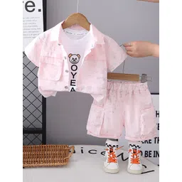 StyleCast x Revolte Boys Short Sleeves Shirt And T-shirt With Shorts-picture-34