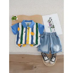 StyleCast x Revolte Boys Striped T-shirt with Shorts-picture-31