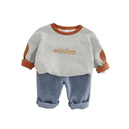 StyleCast x Revolte Boys Striped T-shirt with Trousers-picture-31