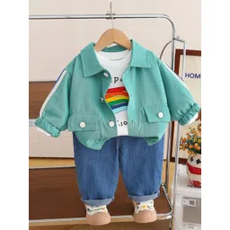 StyleCast x Revolte Boys T-shirt And Shirt With Trousers-picture-45