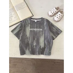 StyleCast x Revolte Boys Tie and Dye Printed Round Neck Short Sleeves Cotton T-shirt-picture-35