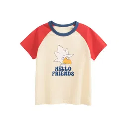 StyleCast x Revolte Boys Typography Printed Round Neck Short Sleeves Cotton T-shirt-picture-38