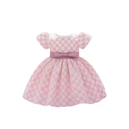StyleCast x Revolte Checked Puff Sleeve Balloon Dress-picture-15