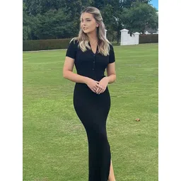 StyleCast x Revolte Chiffon Bodycon Dress-picture-20