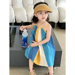 StyleCast x Revolte Colourblocked A-Line Dress-picture-43