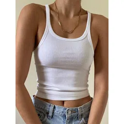 StyleCast x Revolte Cotton Georgette Tank Top-picture-14