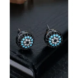 StyleCast x Revolte Diamond Shaped Studs Earrings-picture-29