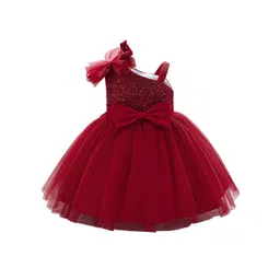 StyleCast x Revolte Embellished Mermaid Sequin Fit & Flare Dress-picture-17