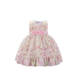 StyleCast x Revolte Floral Print Applique Balloon Dress-picture-25