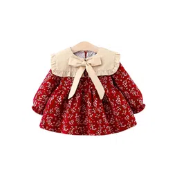 StyleCast x Revolte Floral Print Fit & Flare Dress-picture-35