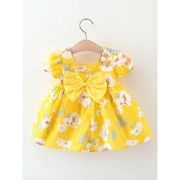 StyleCast x Revolte Floral Print Puff Sleeve Fit & Flare Dress-picture-35