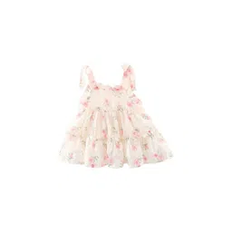 StyleCast x Revolte Floral Print Tie-Up Neck Ruffled A-Line Mini Dress-picture-13