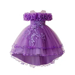 StyleCast x Revolte Giirls Applique Net Balloon Mini Dress-picture-34