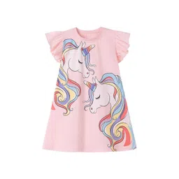 StyleCast x Revolte Girl Abstract Print A-Line Midi Dress-picture-11