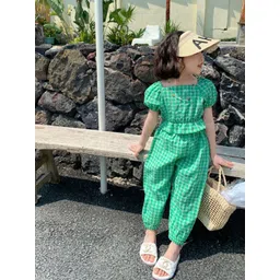 StyleCast x Revolte Girls Checked Top With Capris-picture-19