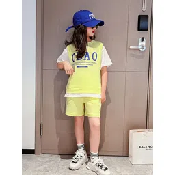 StyleCast x Revolte Girls Colourblocked Top with Shorts-picture-24