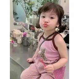 StyleCast x Revolte Girls Embellished Pure Cotton Top With Pyjamas-picture-17