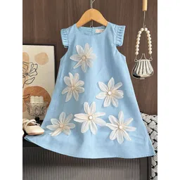 StyleCast x Revolte Girls Floral Embroidered Applique A-Line Dress-picture-26