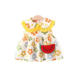 StyleCast x Revolte Girls Floral Printed A-Line Dress-picture-22