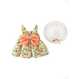 StyleCast x Revolte Girls Floral Printed A-Line Dress-picture-27