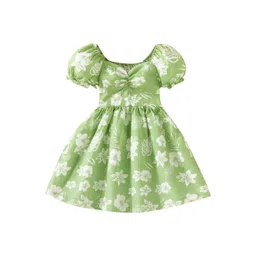 StyleCast x Revolte Girls Floral Printed Fit And Flare Knee Length Dress-picture-37