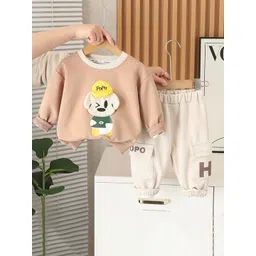 StyleCast x Revolte Girls Patch Work Round Neck Sweatshirt With Jogger-picture-21